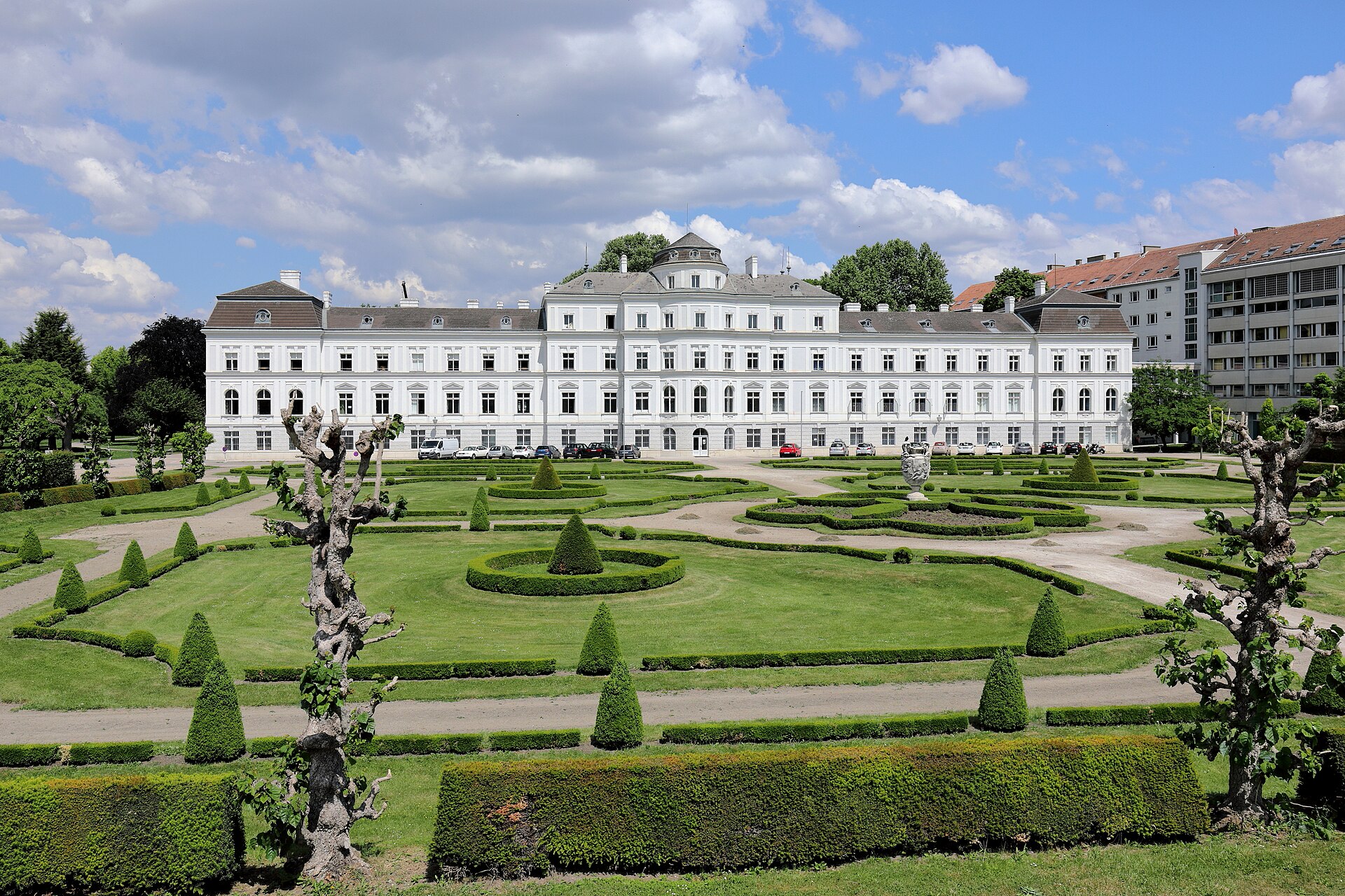 Das Palais Augarten und sein Garten